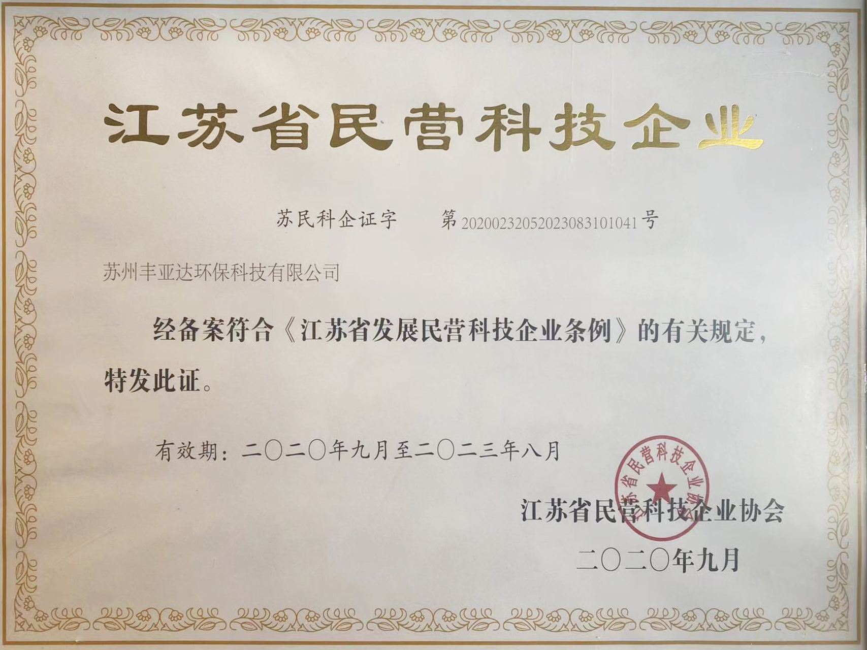 民营科技企业